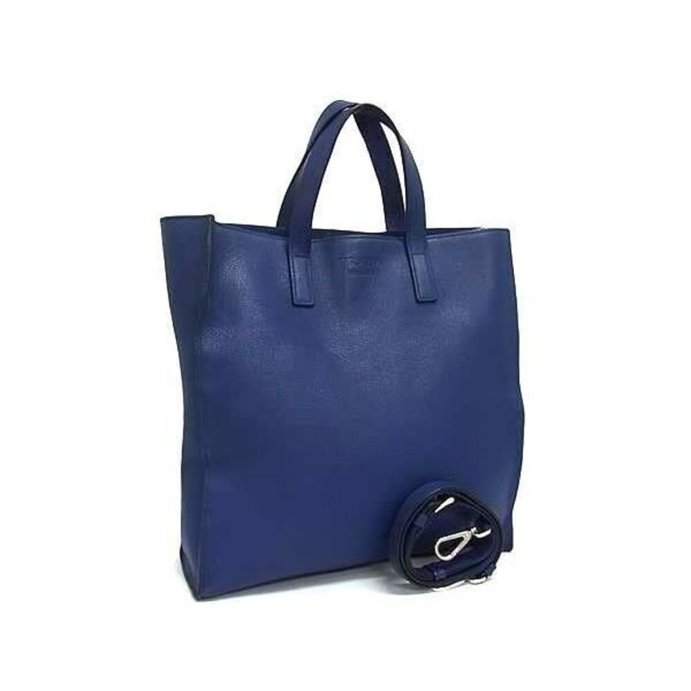 PRADA Leather Crossbody Shoulder Handbag Sling Bag Blue
